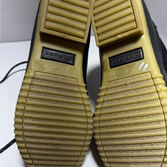 Tommy Hilfiger Woman’s Black and Gray Lace-Up Boots sz 10 - Picture 9 of 9